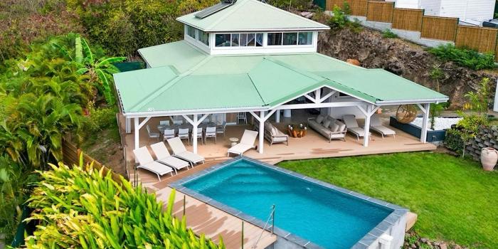 Location-5 suites-diamant-10 personnes-vue drone